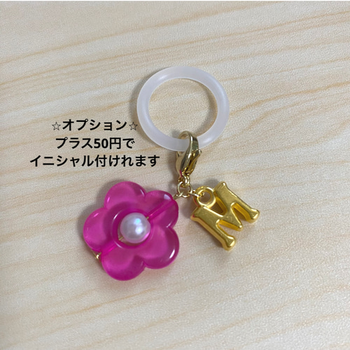 選べるカラー】お花のアンブレラマーカー その他アクセサリー