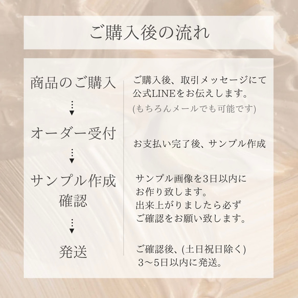 ▶︎◀︎  ² ＿ 出産内祝いカード 10枚set 8枚目の画像