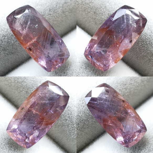 天然パープルサファイア（日独ソ付）2.26ct / 23mar20e 3枚目の画像