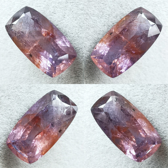 天然パープルサファイア（日独ソ付）2.26ct / 23mar20e 5枚目の画像