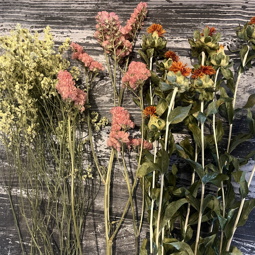 夏のお花 ドライフラワー 花材 3種類セット✿ その他素材 maaaachin