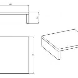 ルンバ専用ボックス 福利厚生ギフト作成 オリジナルグッズ ギフト 家具 インテリア 木製雑貨 収納 天然木 プレゼント 2枚目の画像