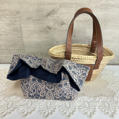 レアLOEWE☆かごバッグ(インナーバッグ付) ロエベカゴバッグスモールインナーバッグ付