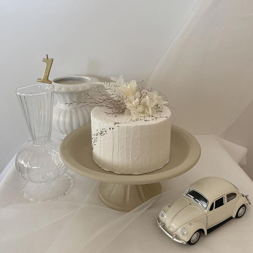 かすみ草クレイケーキ 雑貨・その他 ＊kokua＊ 通販 16094694｜Creema