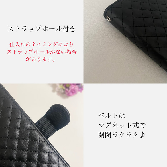 スマホケース　iPhoneケース　手帳型　カード収納　おしゃれ　おすすめ　13　15　16　かわいい　人気　クマ　黒 7枚目の画像