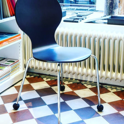 サイレントソックス オリジナル 20-27mm ダークグレイ 4個 スウェーデン製 イス 椅子 チェア カバー ウール 10枚目の画像