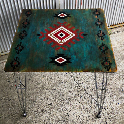 オリジナルカスタム家具 オルテガテーブル【750×750】 机