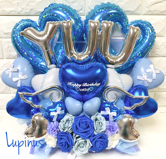 推し活】バルーンアレンジ 3文字 生誕祭 誕生祭 推し活 卒業式 成人式