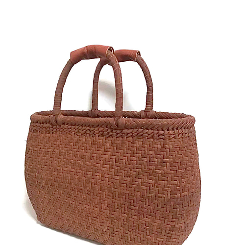 【人気！売れ筋商品】山葡萄バッグ楕円網代 人気！売れ筋商品】山葡萄バッグ楕円網代