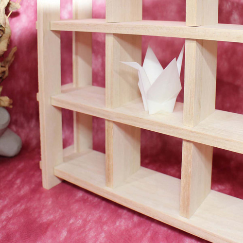 ハンドメイド　格子型　棚・シェルフ　オーダー受け付けます ハンドメイド 格子型ラック オーダー受け付けます ハンドメイド 格子型