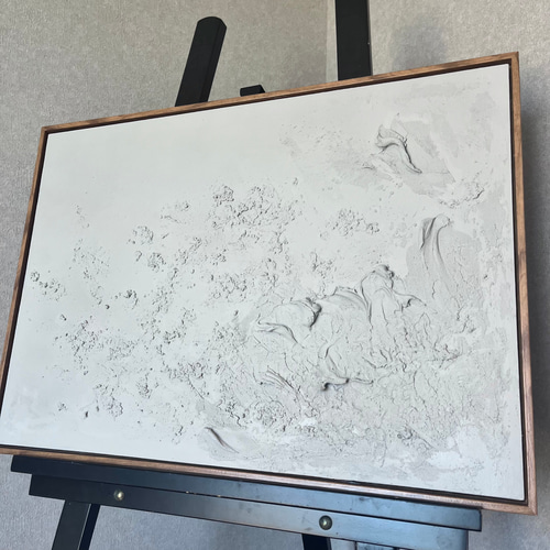 現代アート　70×50㎝　フレーム付き　モダン　絵画　抽象画　インテリア　手書き 現代アート 70×50㎝ フレーム付き モダン 絵画 抽象画