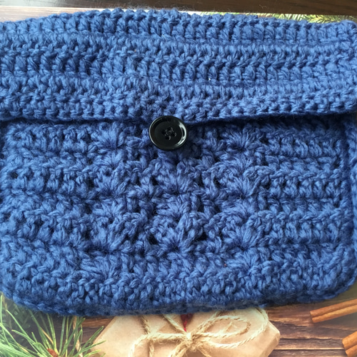 手編み バッグインバッグ bag in bag ポーチ ハナフイハンドメイド