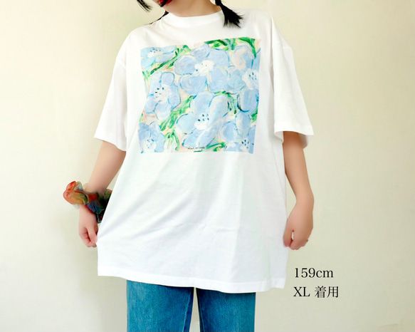 アートを着るＴシャツ  チューリップ 12枚目の画像