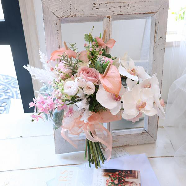 即発送可能】 本日限定 No.107 クラッチブーケ 結婚式 ウエディング