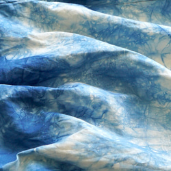 淺色闊腿褲/藍色斑駁/三河紡織 第8張的照片