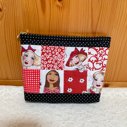 ♡ Sophistikittiesで丸いポーチ♡ハンドメイド　ロラライハリス 丸ポーチ ミニポーチ ロラライハリス ハンドメイド マルチポーチ