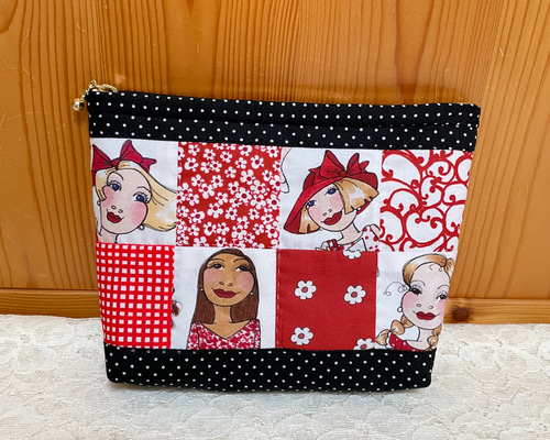 ロラライハリス パッチワークポーチ＊トラベルタイム ポーチ YUKI 通販