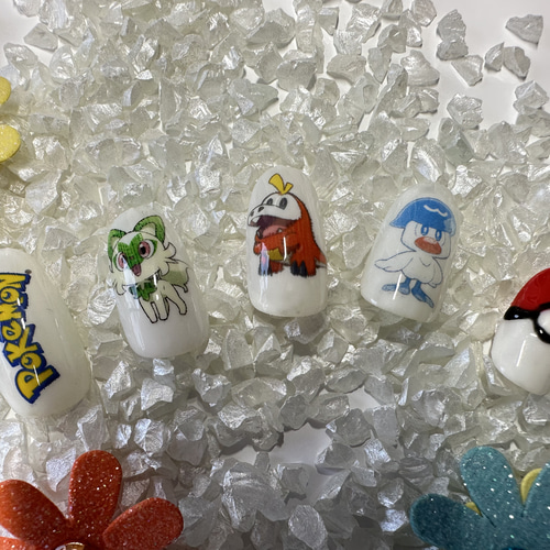 オーダーネイルチップ オリジナル 好きな画像や写真をネイルに