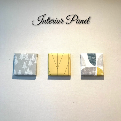 選べるデザイン♪インテリアパネル〈ミニ 壁掛けタイプ〉北欧柄 10cm