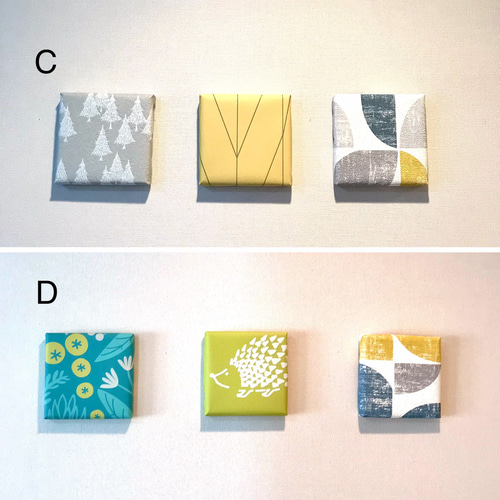 選べるデザイン♪インテリアパネル〈ミニ 壁掛けタイプ〉北欧柄 10cm