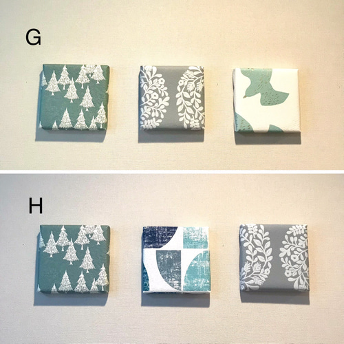 選べるデザイン♪インテリアパネル〈ミニ 壁掛けタイプ〉北欧柄 10cm