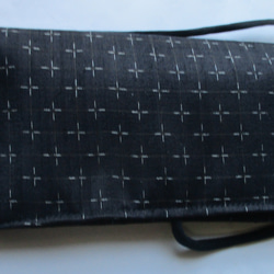 ７１９７　夏の着物で作った和風財布・ポーチ　＃送料無料 3枚目の画像