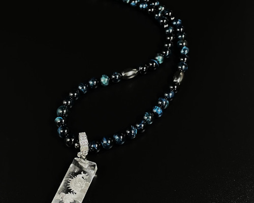 大幅値下げ ブラック磁気あり本水晶 ネックレス 断捨離セール 60d9d12e4a03e3ffe6e3859fa3136e