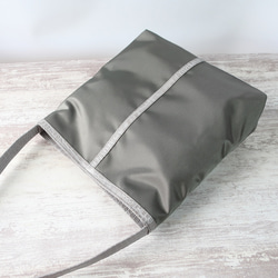 （Creema限定 ）夏の福袋・３点セット☆彡グレーの福袋・バッグ＆お財布＆スマホSDのセットです。 5枚目の画像
