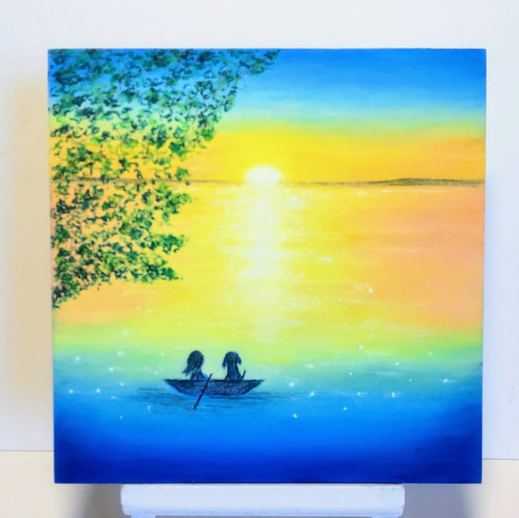 海の仲間たち 』 パステルアート原画 絵画 【ぐりふぉれ】 のん