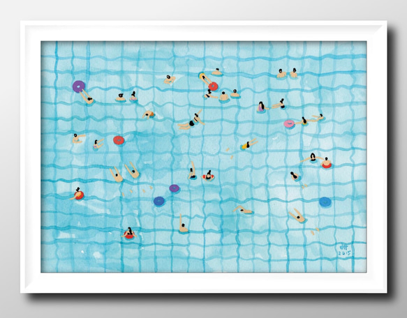sweet pool 複製原画 ポスター A3サイズ - メルカリ