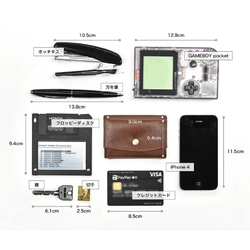 カードサイズのミニ財布 本革 イタリアンレザー コンパクト メンズ レディース HAW008-IT 12枚目の画像