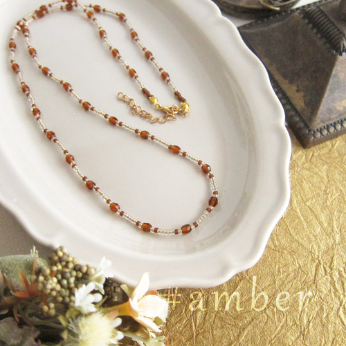 CHERRY BROWN Beads Necklace｜ネックレス｜IDEE SHOP Online