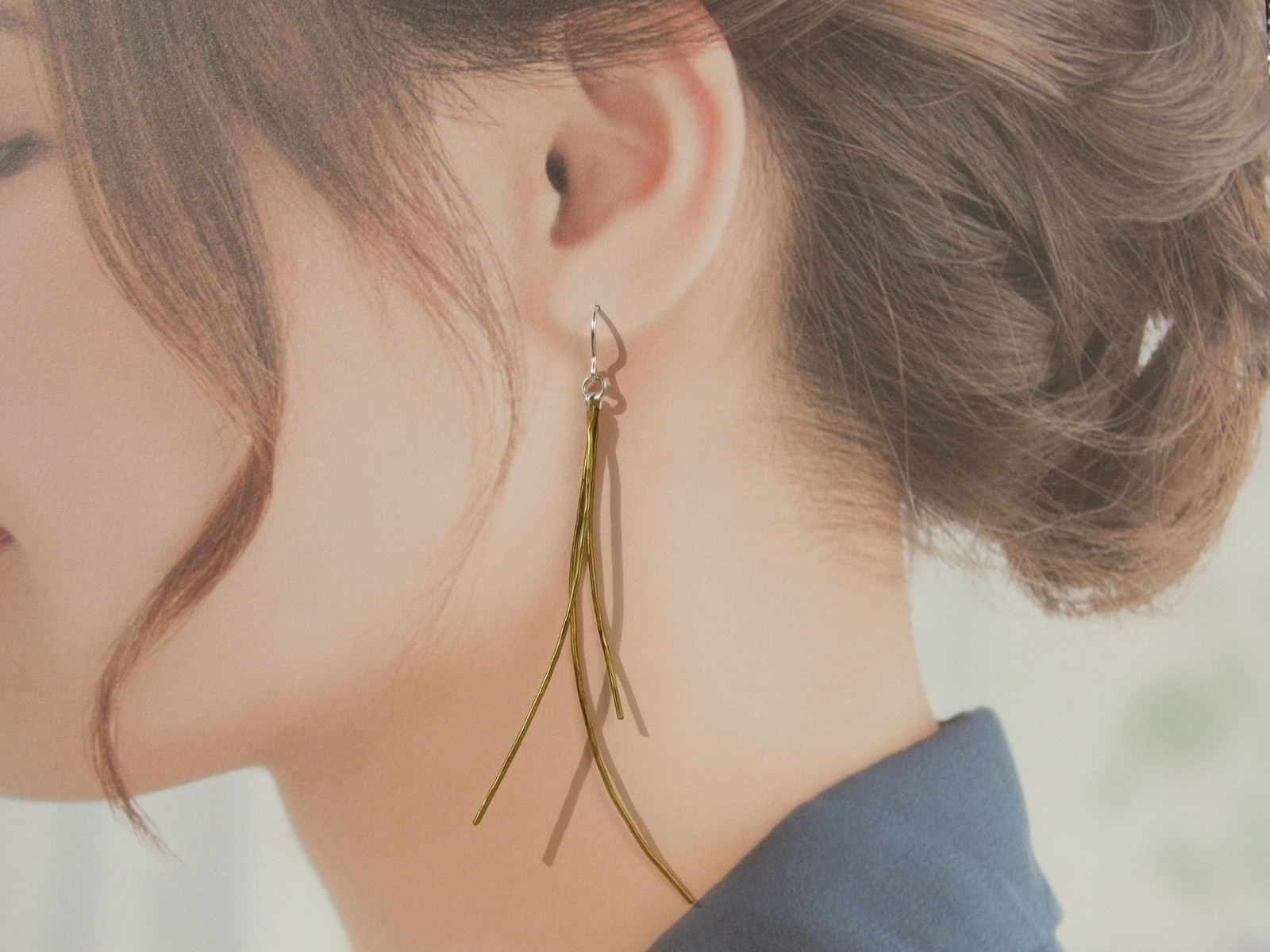 クロエ　ゴールドピアス　3点セット