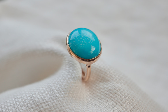 K10[arizona turquoise]ring 2枚目の画像