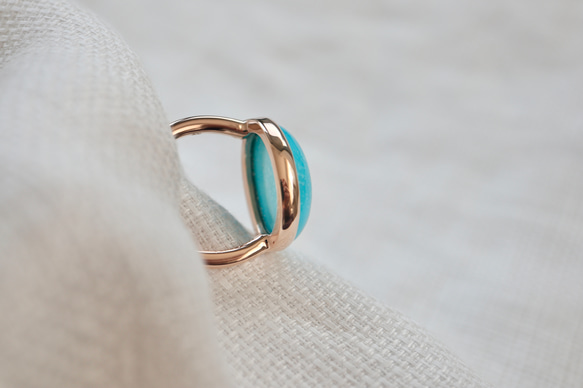 K10[arizona turquoise]ring 6枚目の画像