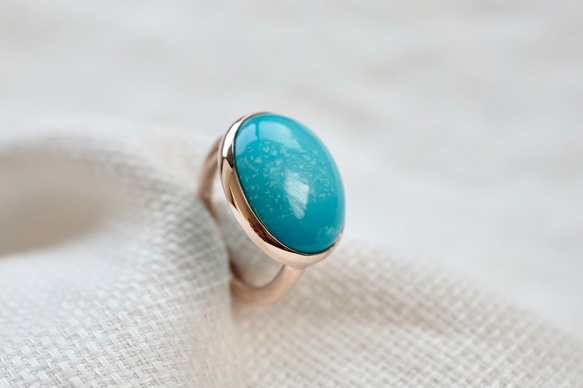 K10[arizona turquoise]ring 3枚目の画像