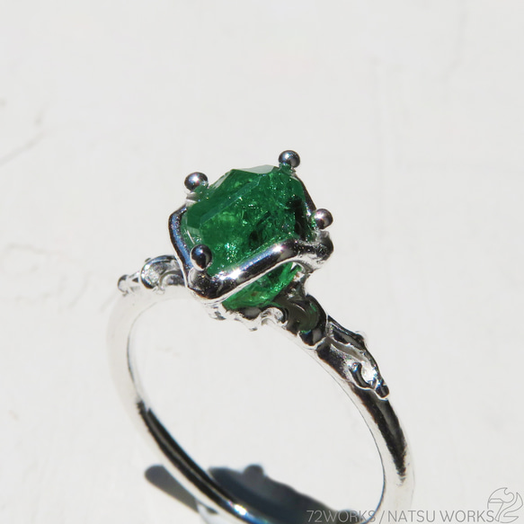 ツァボライト リング / Tsavorite Ring 9枚目の画像