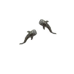 Whale Shark Earrings 鯨鯊耳環 瀕危動物 保育動物 預購 第3張的照片