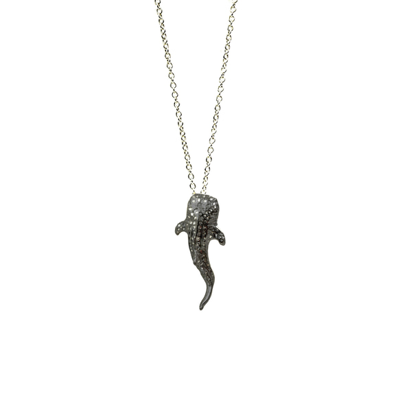 Whale Shark Necklace 鯨鯊項鍊 瀕危動物 保育動物 預購 第1張的照片