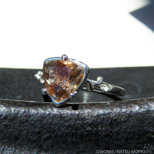 オレゴンサンストーン リング / Oregon Sunstone Ring lll 10枚目の画像