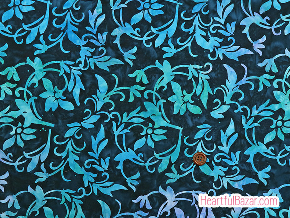 USAコットン(110×50) moda Mambo Batiks オーシャン 2枚目の画像