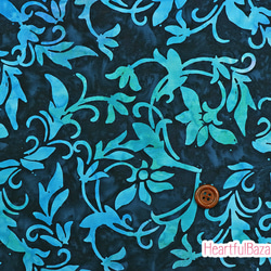 USAコットン(110×50) moda Mambo Batiks オーシャン 1枚目の画像