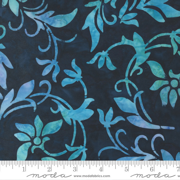 USAコットン(110×50) moda Mambo Batiks オーシャン 4枚目の画像