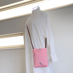 ミナペルホネン　タック入りフラップショルダーバック anone-anone ミナペルホネン タック入りフラップショルダーバック anone-anone