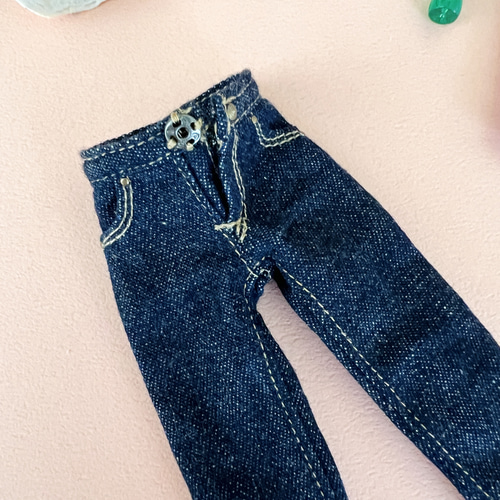 リカちゃん ストレート デニムパンツ ブライス その他人形 H's made