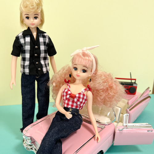 リカちゃん ストレート デニムパンツ ブライス その他人形 H's