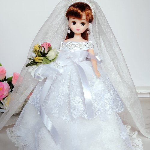 リカちゃんサイズ着せ替えドレス その他人形 お花見うさぎ 通販  