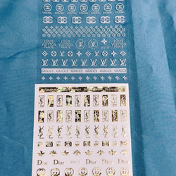 AD】ブランドロゴ ネイルシール20枚セット ネイルシール Artemis 通販