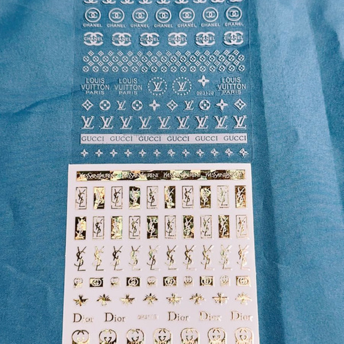 AD】ブランドロゴ ネイルシール20枚セット ネイルシール Artemis 通販