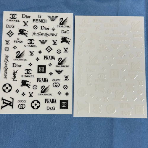 AD】ブランドロゴ ネイルシール20枚セット ネイルシール Artemis 通販